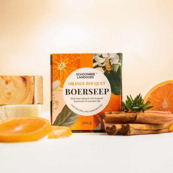 Boerseep orange soap